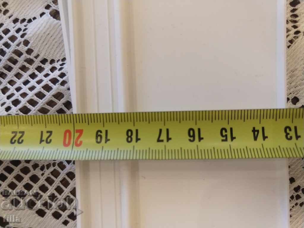 Delivery of Tapes / shutters for plastic cornices - 2 pcs., German, New Delivery of Tapes / shutters for plastic cornices - 2 pcs., German, New