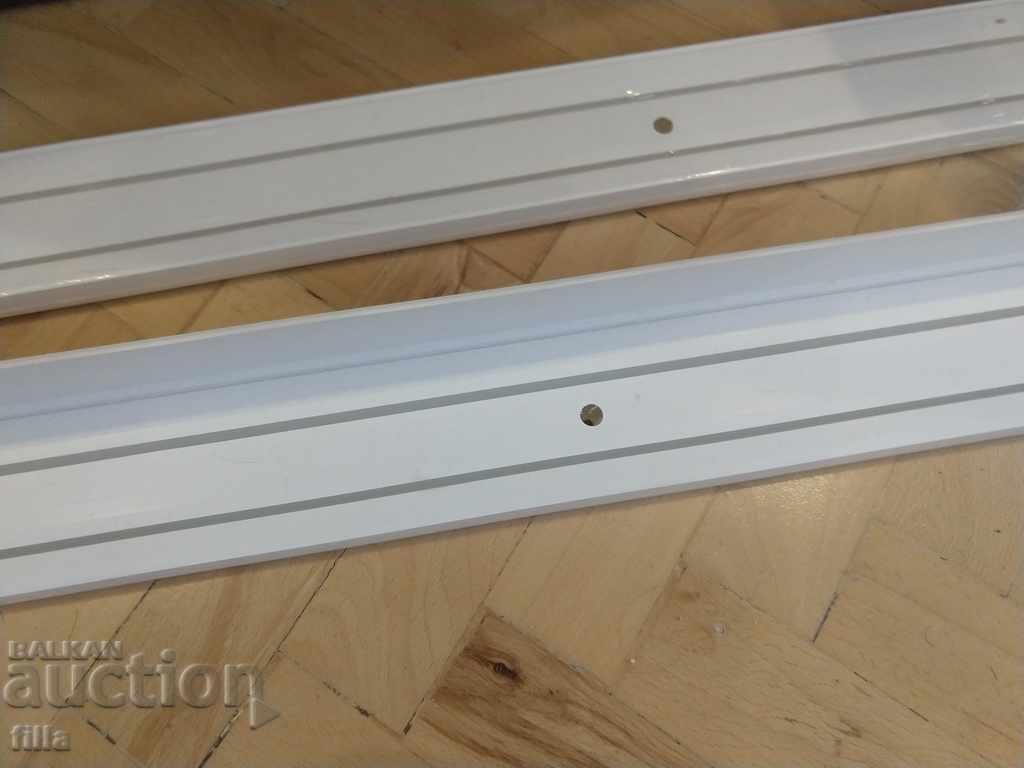 Tapes / shutters for plastic cornices - 2 pcs., German, New - 5 Tapes / shutters for plastic cornices - 2 pcs., German, New - 5