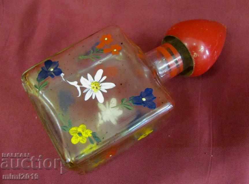 Старо Ръчно Рисувано Шише за Парфюм с цена 54.00 лв. | € 27.61 Старо Ръчно Рисувано Шише за Парфюм с цена 54.00 лв. | € 27.61