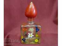 Old Hand Painted Perfume Bottle