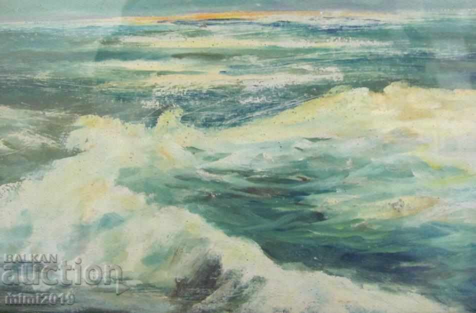 Auction Painting Nikolai Iliev Oil Cardboard Auction Painting Nikolai Iliev Oil Cardboard