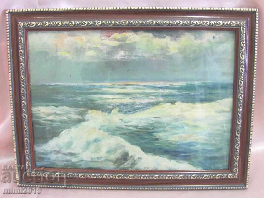 Painting Nikolai Iliev Oil Cardboard - 6 Painting Nikolai Iliev Oil Cardboard - 6