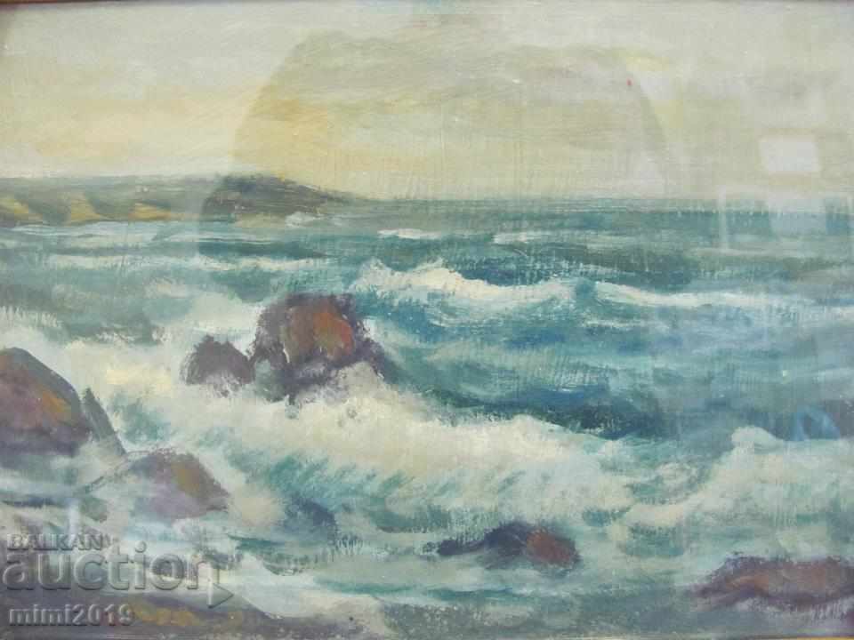 Painting Nikolai Iliev Oil Cardboard with price 240.00 BGN | € 122.71 Painting Nikolai Iliev Oil Cardboard with price 240.00 BGN | € 122.71