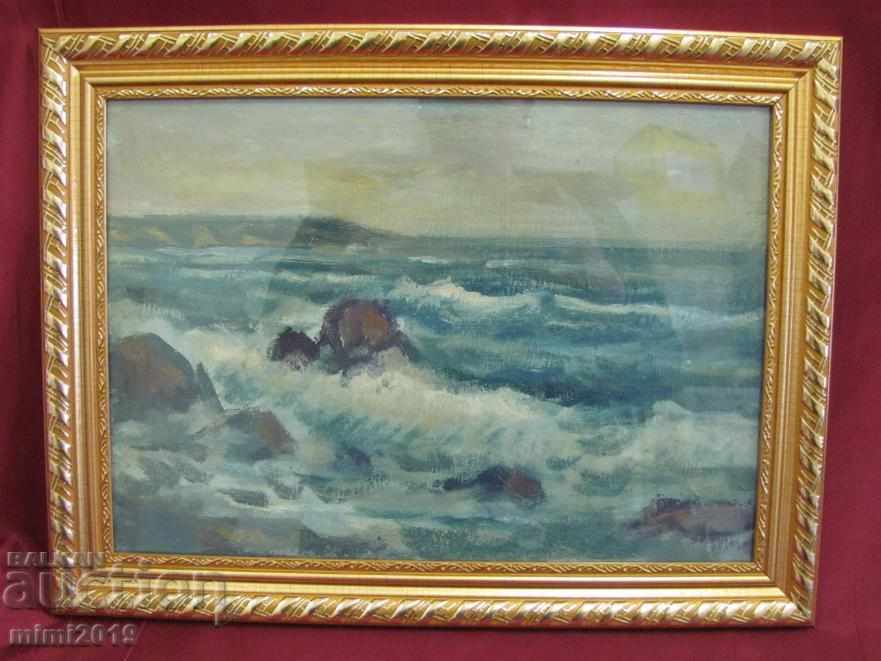 Painting Nikolai Iliev Oil Cardboard - 7 Painting Nikolai Iliev Oil Cardboard - 7