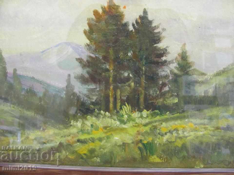 Painting Nikolai Iliev Oil Cardboard with price 120.00 BGN | € 61.36 Painting Nikolai Iliev Oil Cardboard with price 120.00 BGN | € 61.36