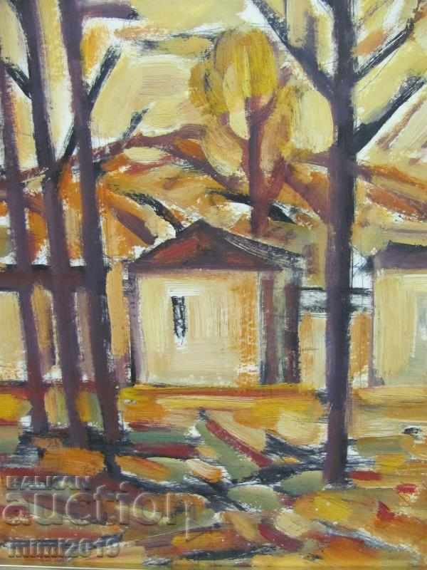 Auction  Painting Nikolai Iliev Oil Cardboard