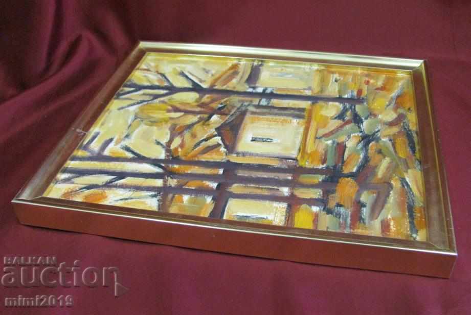 Painting Nikolai Iliev Oil Cardboard - 5