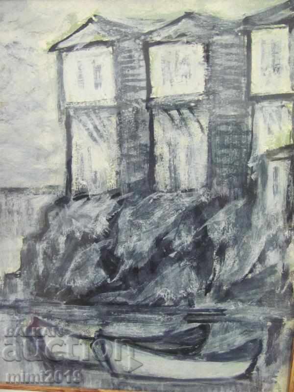 Old Picture Nikolay Iliev Mixed Media with price 140.00 BGN | € 71.58 Old Picture Nikolay Iliev Mixed Media with price 140.00 BGN | € 71.58