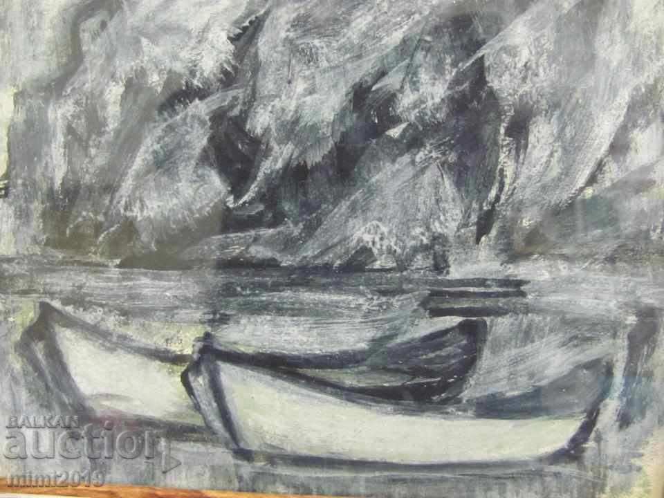 Auction Old Picture Nikolay Iliev Mixed Media Auction Old Picture Nikolay Iliev Mixed Media