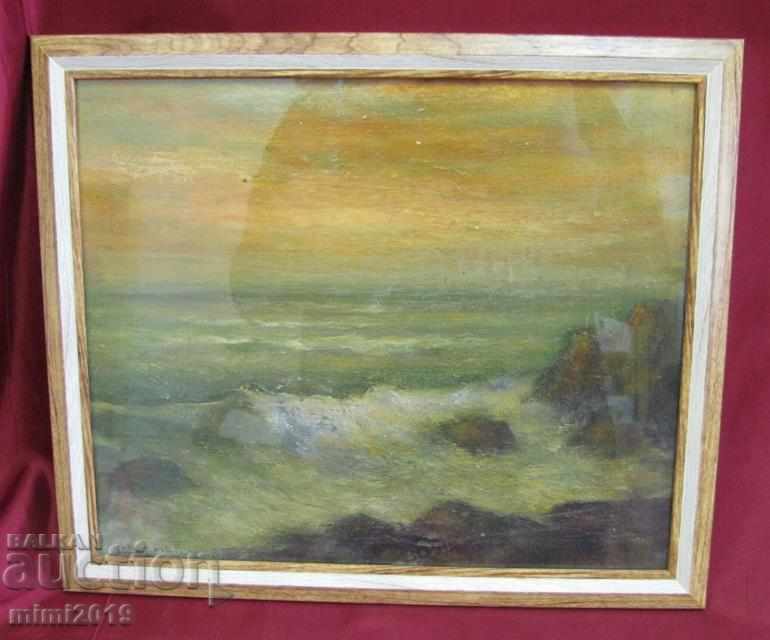 Picture by Nikolay Iliev Oil, cardboard - 6