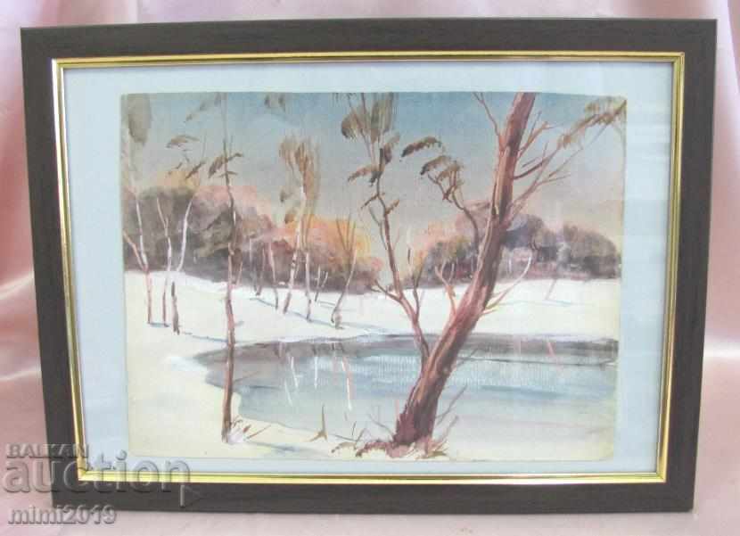 Painting by Nikolai Iliev Watercolor - 6 Painting by Nikolai Iliev Watercolor - 6