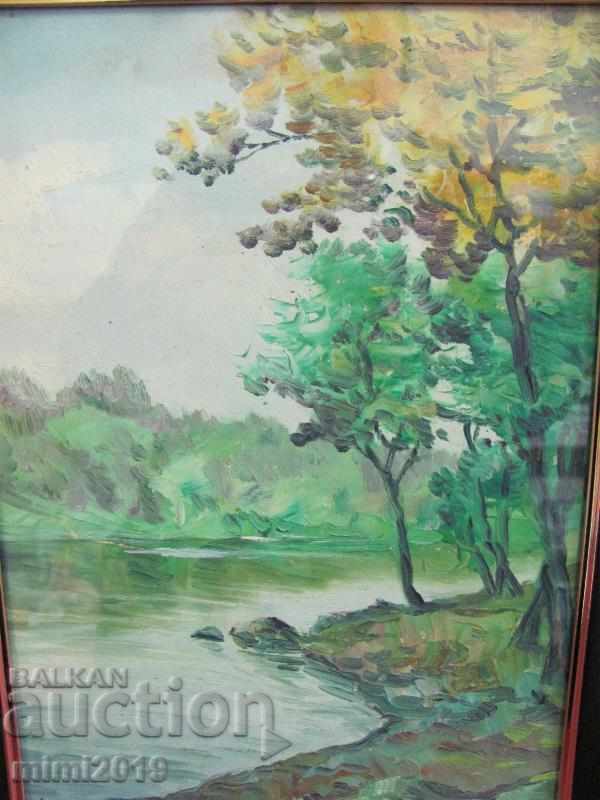 Painting Nikolai Iliev Oil Cardboard with price 120.00 BGN | € 61.36 Painting Nikolai Iliev Oil Cardboard with price 120.00 BGN | € 61.36