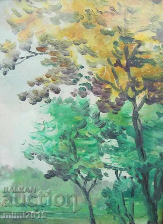 Auction Painting Nikolai Iliev Oil Cardboard Auction Painting Nikolai Iliev Oil Cardboard