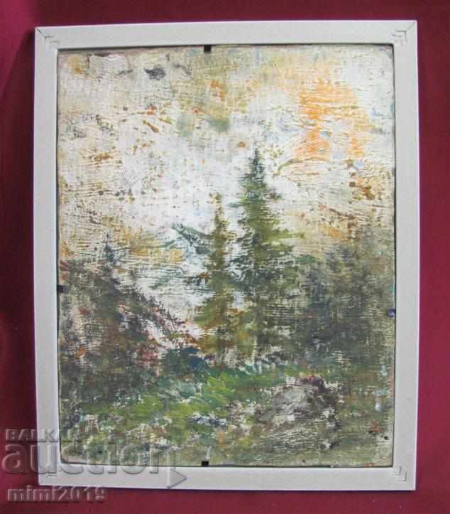 Painting Nikolai Iliev Oil Cardboard - 6 Painting Nikolai Iliev Oil Cardboard - 6