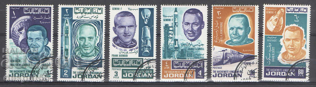1966. Ιορδανία. Διαστημικά επιτεύγματα.