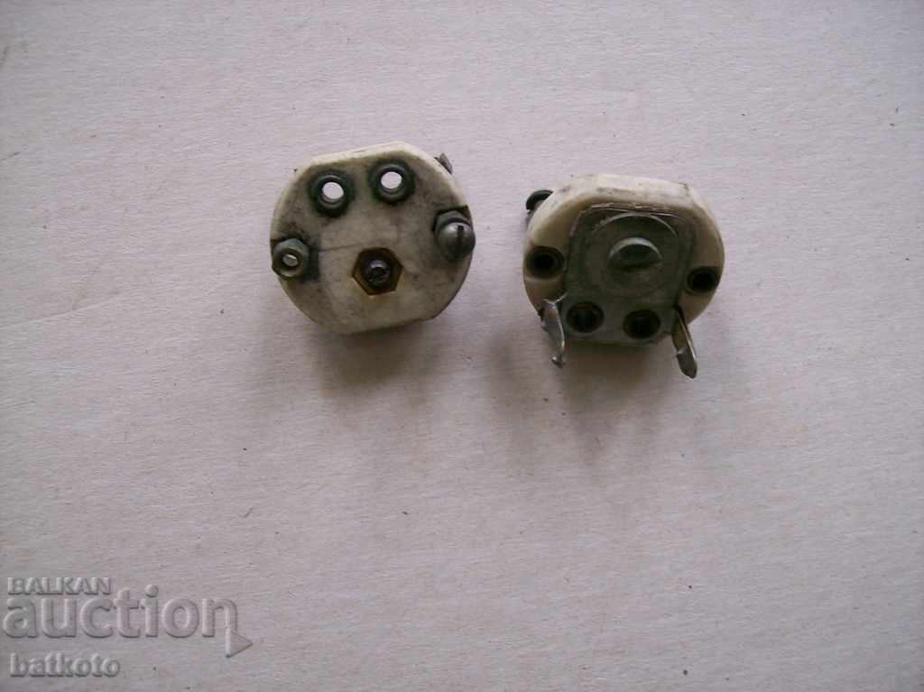 Първите стари донастройващи кондензатори