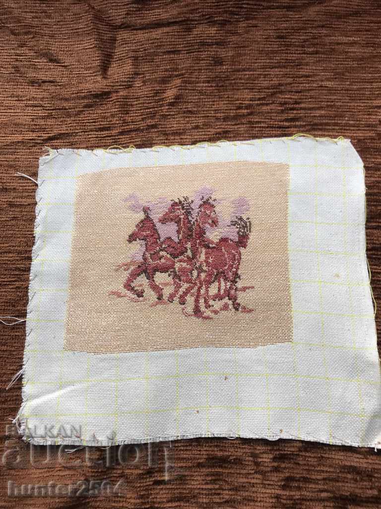 Tapestry-Horses 17/14 cm