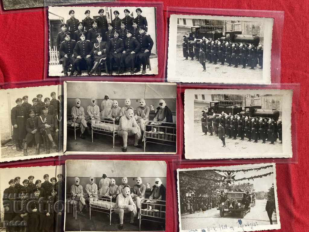 Delivery of Firefighters Kingdom of Bulgaria Old photos 25 pcs. Zaharchuk Delivery of Firefighters Kingdom of Bulgaria Old photos 25 pcs. Zaharchuk