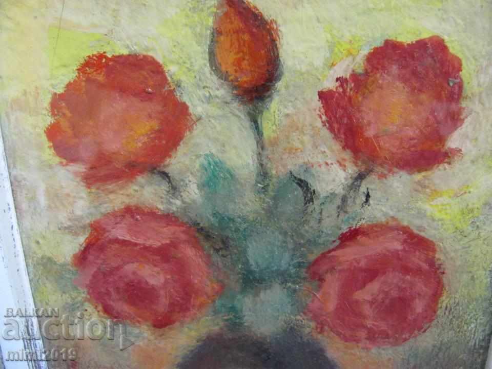 Auction Small Painting Nikolay Iliev Oil, Cardboard Auction Small Painting Nikolay Iliev Oil, Cardboard