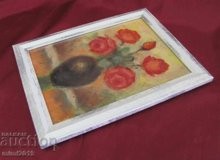 Small Painting Nikolay Iliev Oil, Cardboard - 5 Small Painting Nikolay Iliev Oil, Cardboard - 5