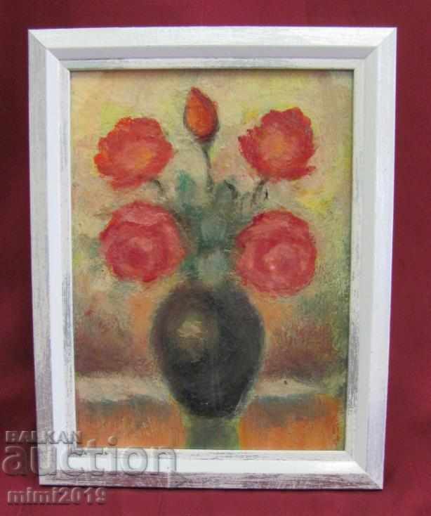 Small Painting Nikolay Iliev Oil, Cardboard - 7 Small Painting Nikolay Iliev Oil, Cardboard - 7