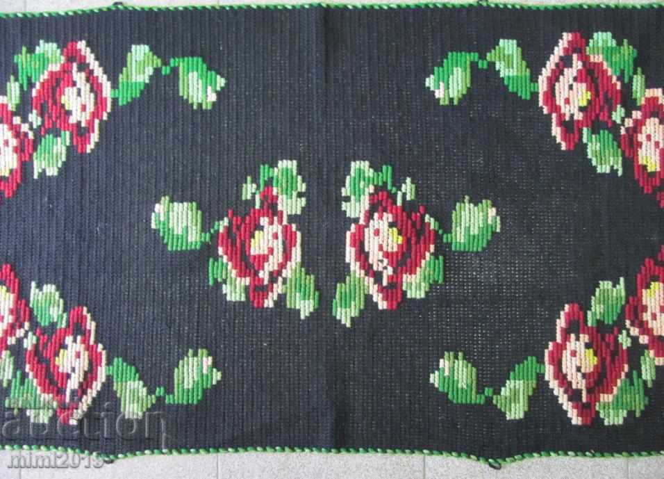 Old Hand Knitted Rug, Tablecloth with price 72.00 BGN | € 36.81 Old Hand Knitted Rug, Tablecloth with price 72.00 BGN | € 36.81
