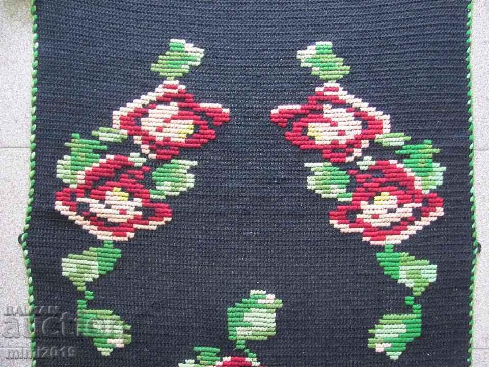 Old Hand Knitted Rug, Tablecloth - 5 Old Hand Knitted Rug, Tablecloth - 5