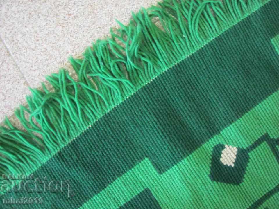 Old Hand Sewn Carpet, Path - 6 Old Hand Sewn Carpet, Path - 6