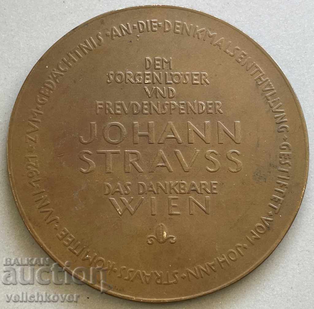 29805 Austria plaque monument to Johann Strauss Vienna 1921 with price 25.00 BGN | € 12.78 29805 Austria plaque monument to Johann Strauss Vienna 1921 with price 25.00 BGN | € 12.78