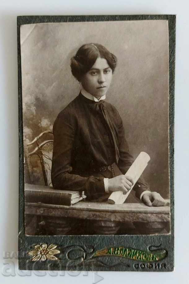 PRINCIPALITY OF BULGARIA SOFIA VLADIKOV PHOTO PHOTO CARDBOARD - 5