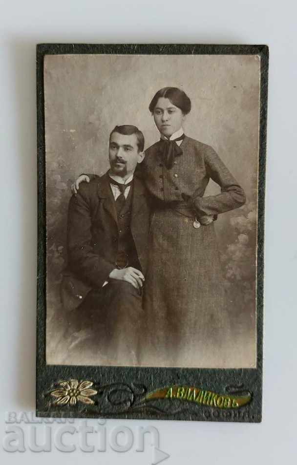 Auction  THEODOSI KARDALEV PHOTO PHOTO CARDBOARD SOFIA PRINCIPALITY