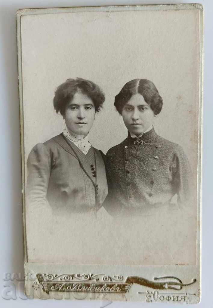 1903 SOFIA VLADIKOV OLD PHOTO PHOTO CARDBOARD