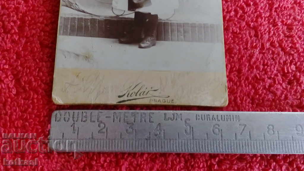 Old photo cardboard child Plovdiv Prague with price 10.50 BGN | € 5.37 Old photo cardboard child Plovdiv Prague with price 10.50 BGN | € 5.37
