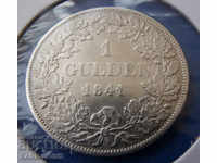 Bayern 1 Guilder 1841 Original rar