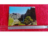 Carte poștală veche Kalofer Cascada Stropitoare