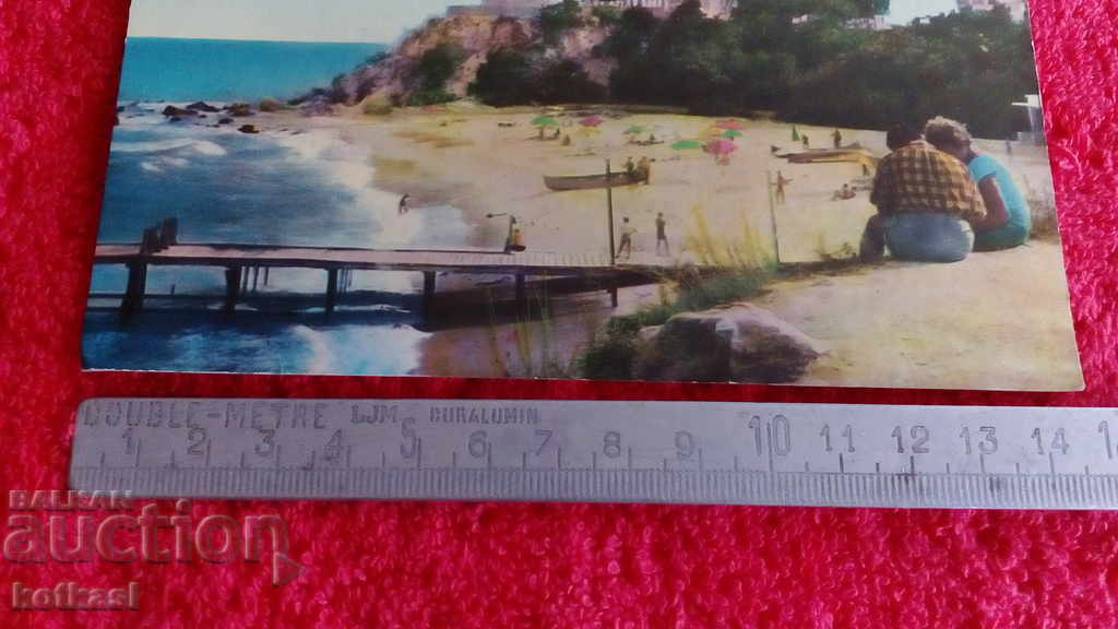 Old postcard from Varna beach to Kolarovgrad with price 5.50 BGN | € 2.81 Old postcard from Varna beach to Kolarovgrad with price 5.50 BGN | € 2.81