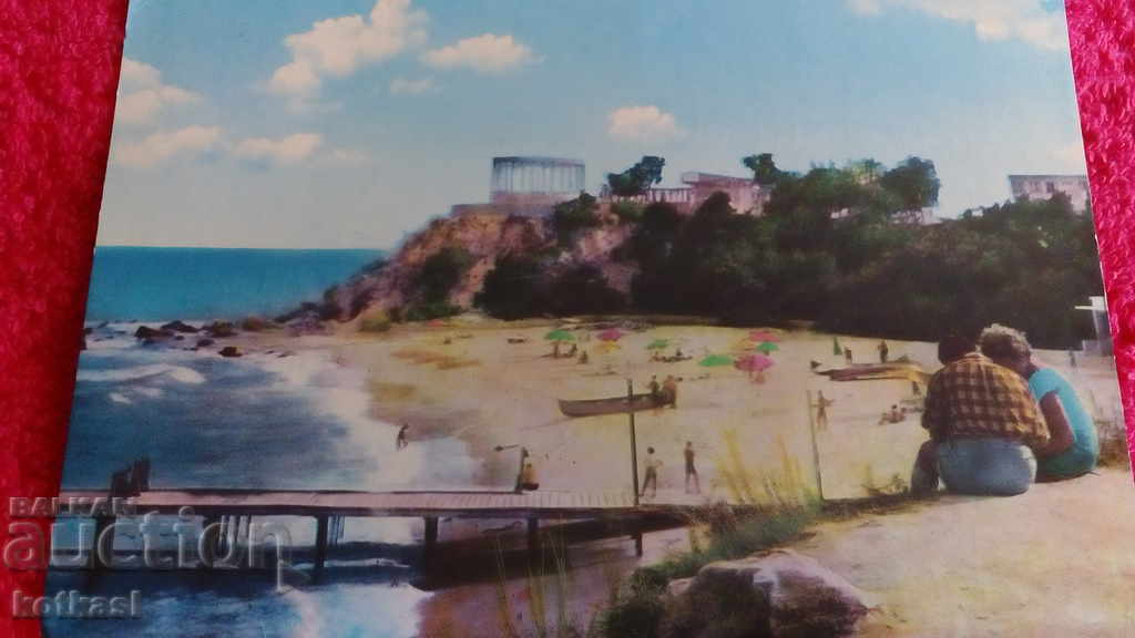 Auction Old postcard from Varna beach to Kolarovgrad Auction Old postcard from Varna beach to Kolarovgrad