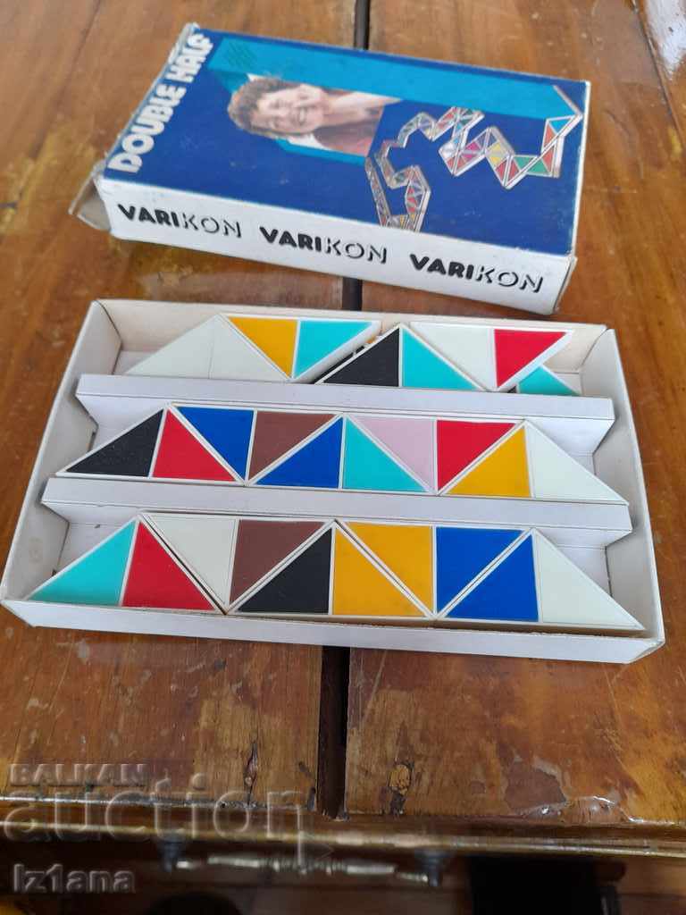 Auction Old children's game, domino Double Half Auction Old children's game, domino Double Half