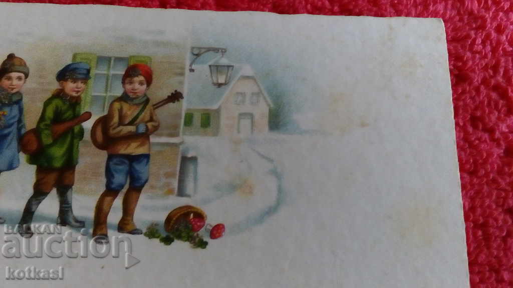 Delivery of Old royal new year card 1940 Delivery of Old royal new year card 1940