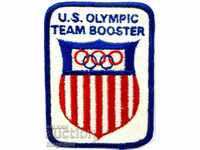 OLYMPIC EMBLEM-PATCH-USA OLYMPIC TEAM
