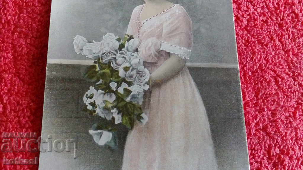 Licitație Carte veche regală 1921 femeie fecioară Licitație Carte veche regală 1921 femeie fecioară