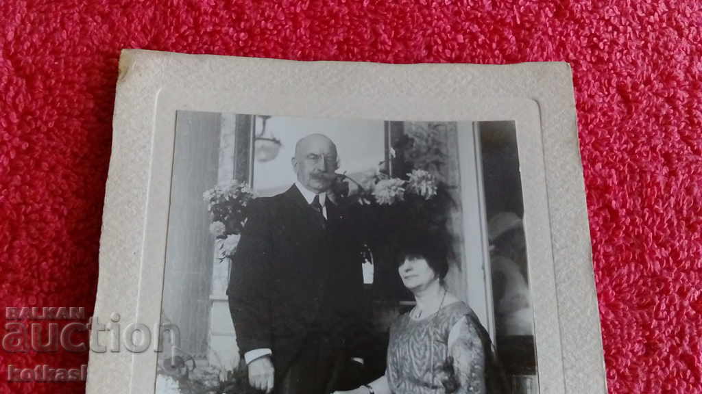 Стара царска снимка фотография картон мъж жена семейство - 5 Стара царска снимка фотография картон мъж жена семейство - 5