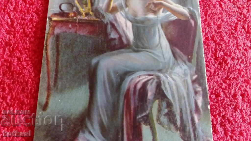 Auction Old postcard woman erotica Auction Old postcard woman erotica