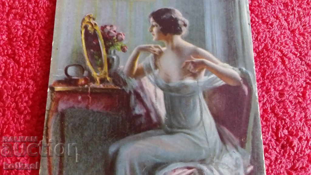 Delivery of Old postcard woman erotica Delivery of Old postcard woman erotica