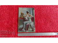 Old postcard woman erotica