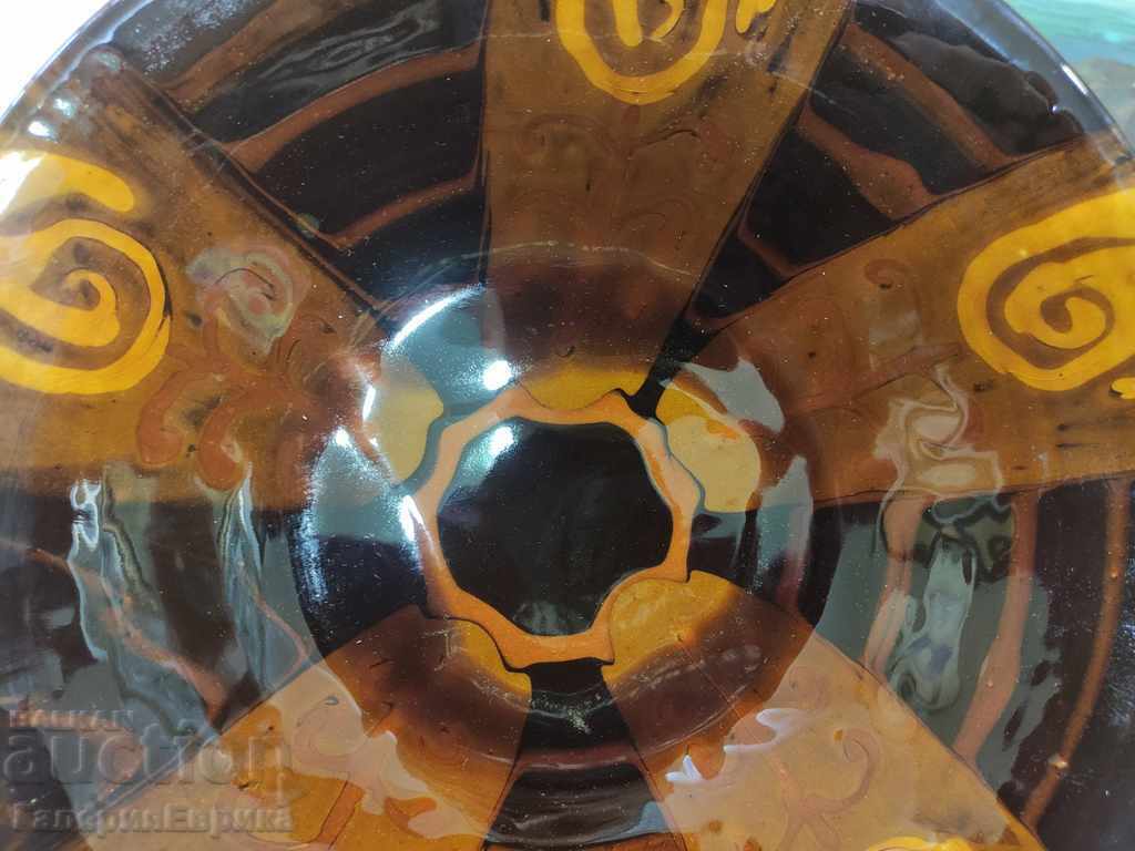 Ceramic plate glaze with price 24.00 BGN | € 12.27