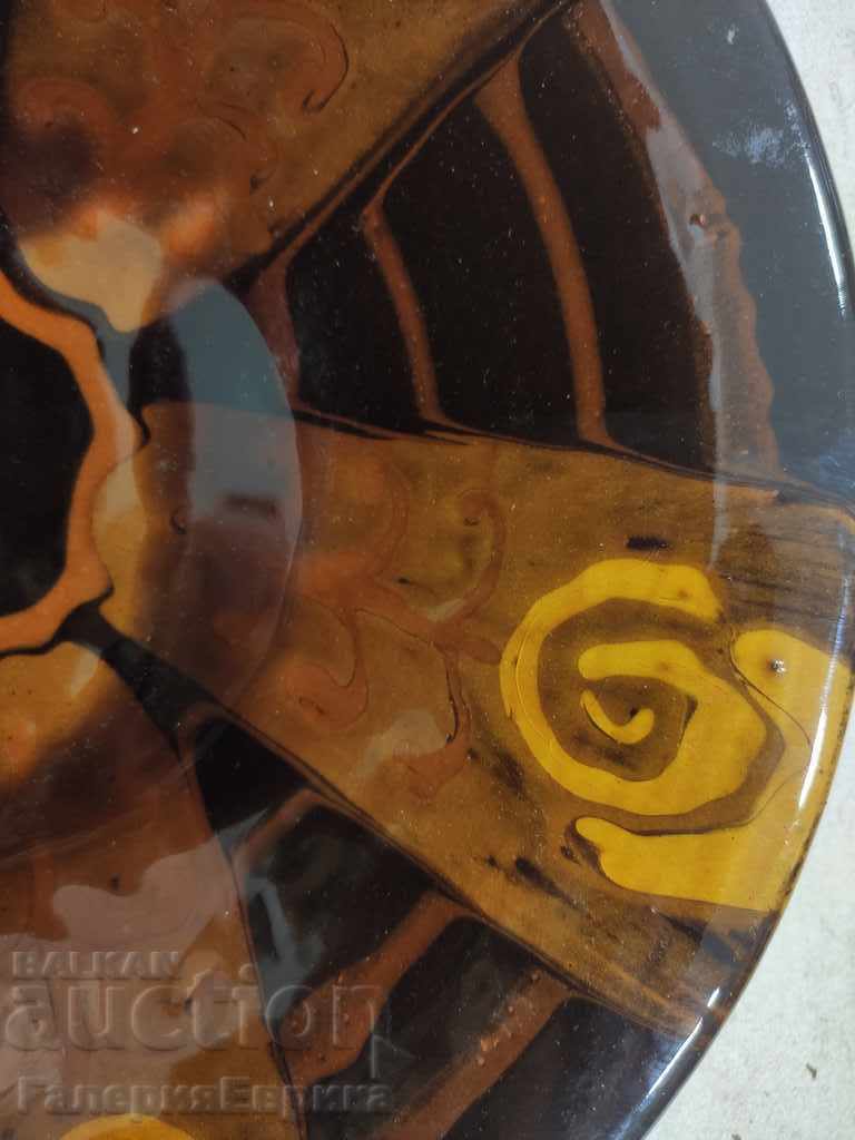 Delivery of Ceramic plate glaze