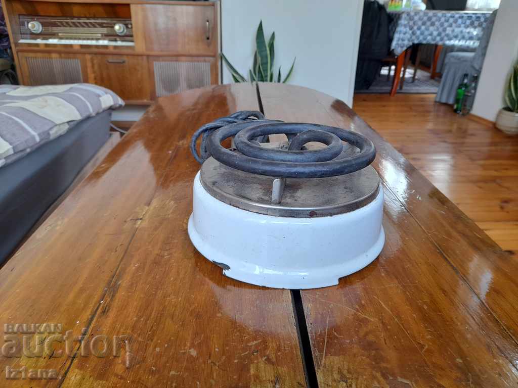 Auction Old Elprom stove Auction Old Elprom stove