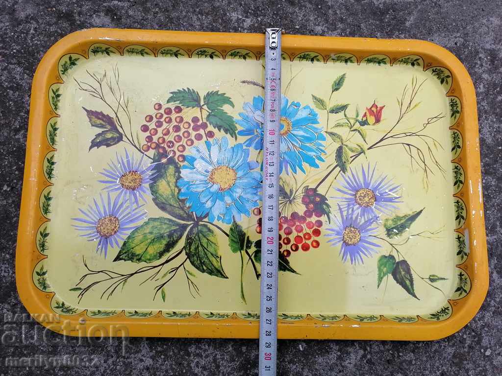 Auction Polish social tray, tray, plateau, casserole Auction Polish social tray, tray, plateau, casserole