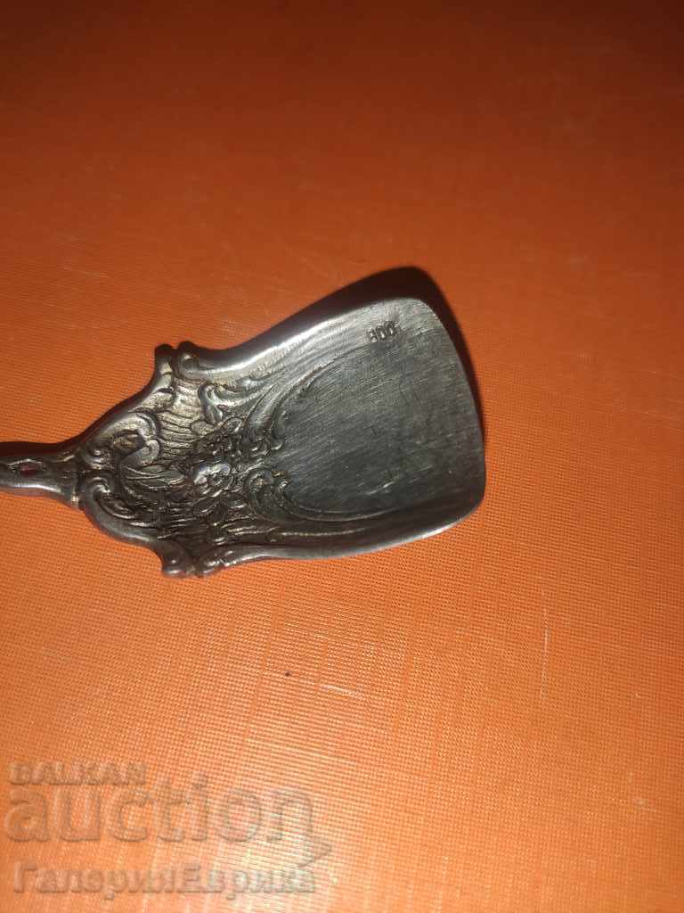 Παράδοση Παλιό ασημένιο κουτάλι/κουταλάκι Παράδοση Παλιό ασημένιο κουτάλι/κουταλάκι